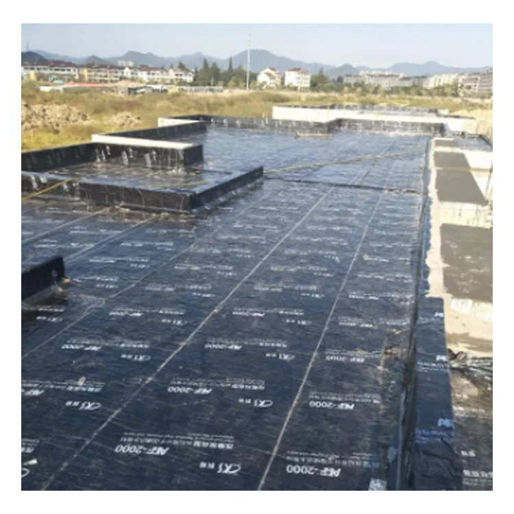 Bitumen polymer self adhesive underground waterproofing membrane