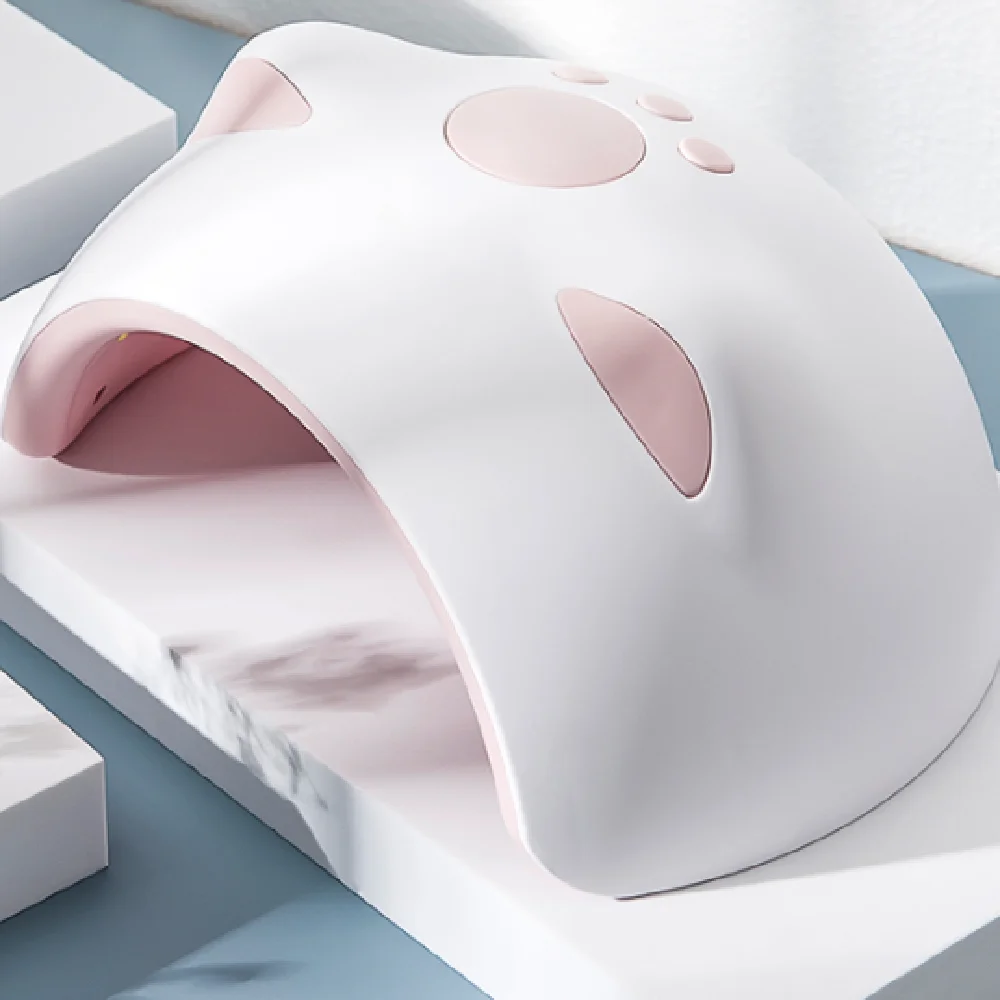 Переносная цифровая настольная лампа PDT для ногтей и рук, 4 режима