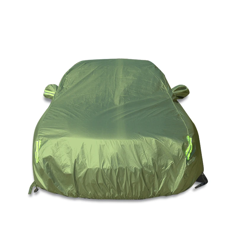 The Source Manufacturer Sells the Custom Size and Logo of Dustproof and Waterproof Outdoor Special Car Cover for Polyester Cars