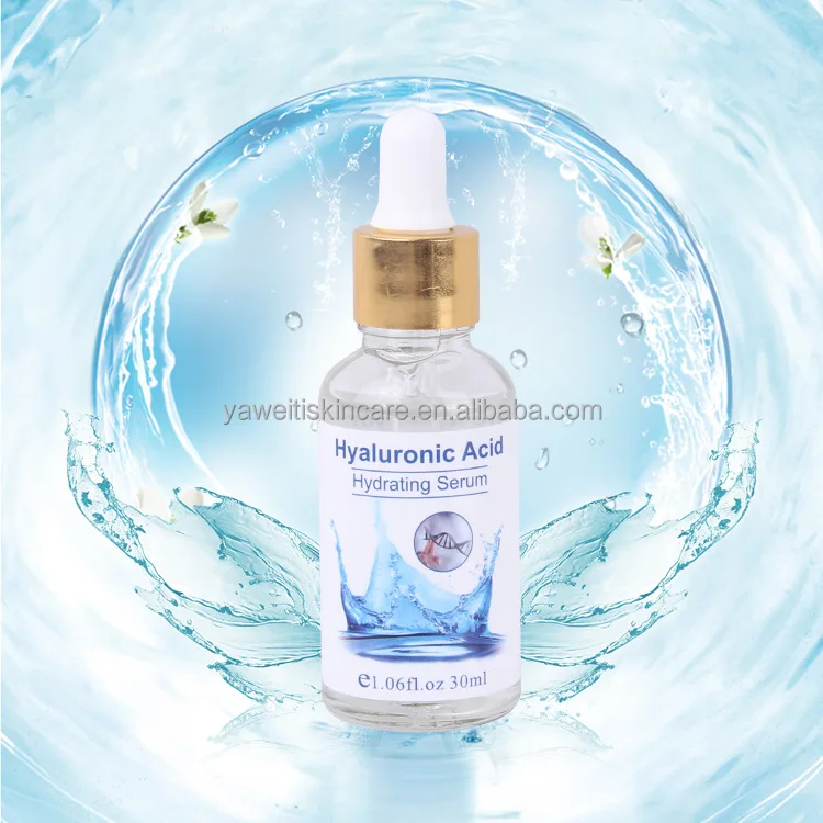 Private Label Anti-Aging Organic Face Care Moisturizing Essence Hyaluronic Acid Serum