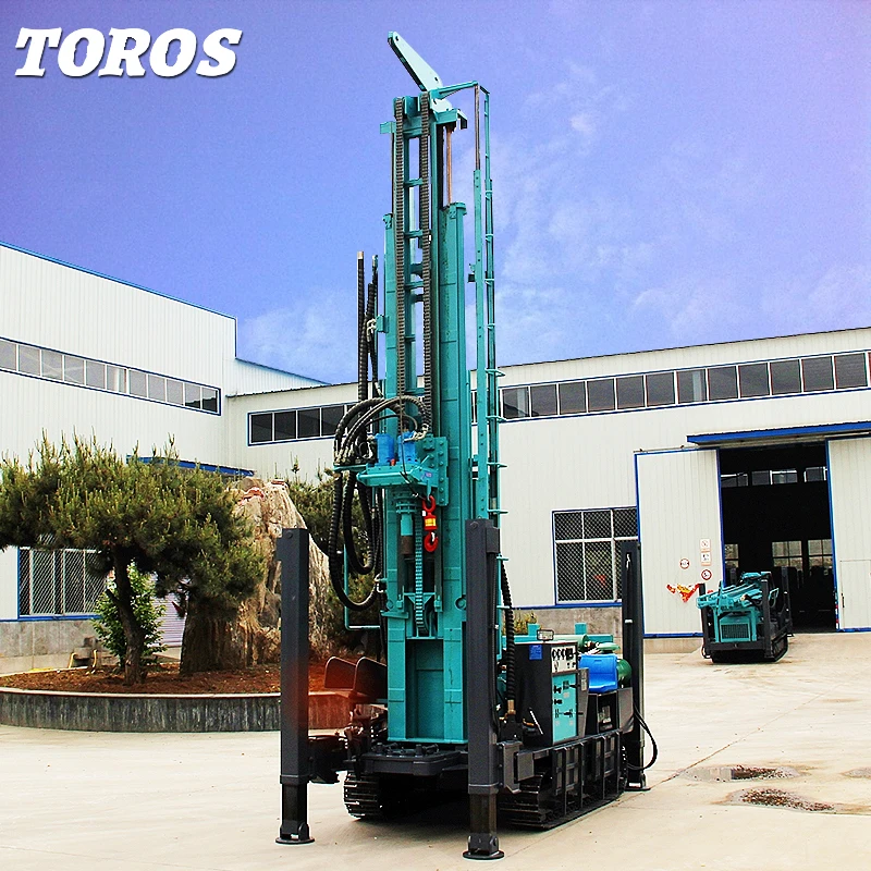 300m Truck Mounted Water Well Drilling Rig Drilling Rig for Water Well Drilling Machine with Air Compressor