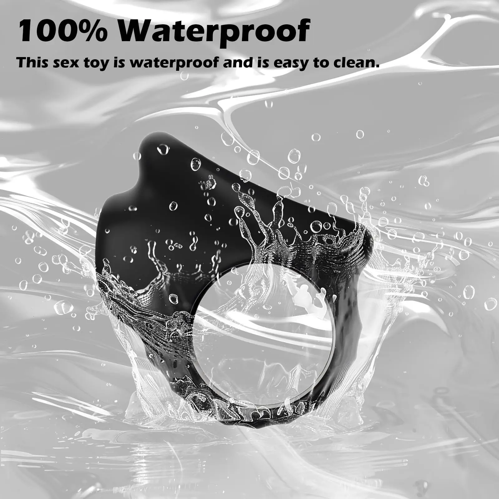 Silicone Penis Ring Male Chastity RingTesticle Bondage Cock Scrotal Ring Longer Lasting Stronger Adult Sex Toy for Men Couple