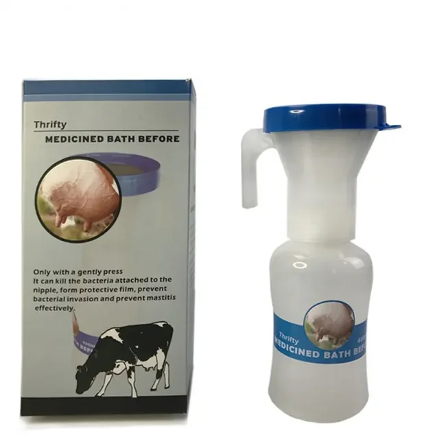 Delake Farm Equipment Cow Cattle Dipping Medicined Cup Foaming Dairy Teat Dip Cup