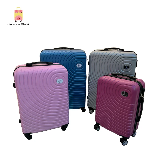 High quality low moq suitcase sets for travel custom suitcase luggage female mixi luggage