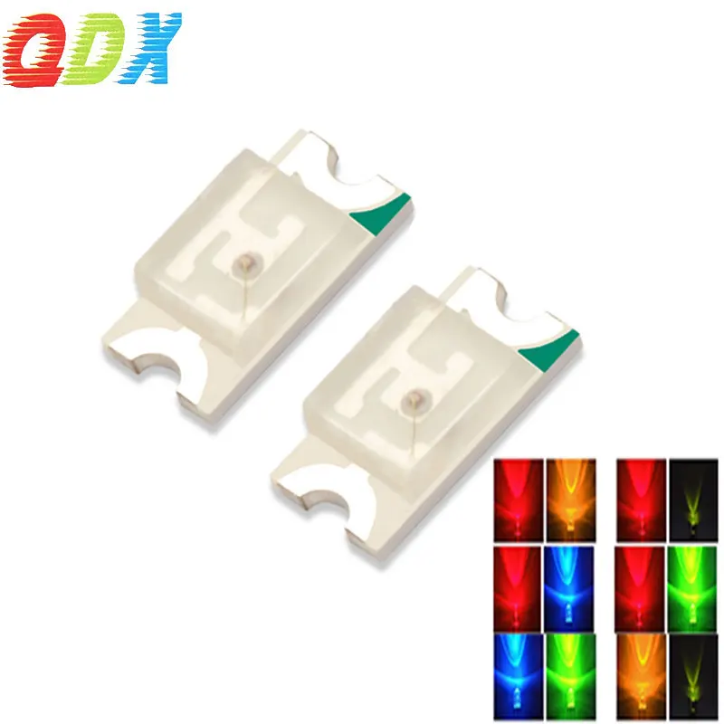1206 SMD 1206 LED diode monochrome red yellow blue green white pink orange 3K / tray