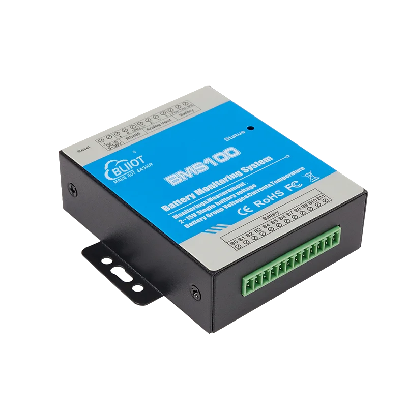 BLIIOT Battery Voltage Monitoring with RS485/AIN Module for Telecom Tower
