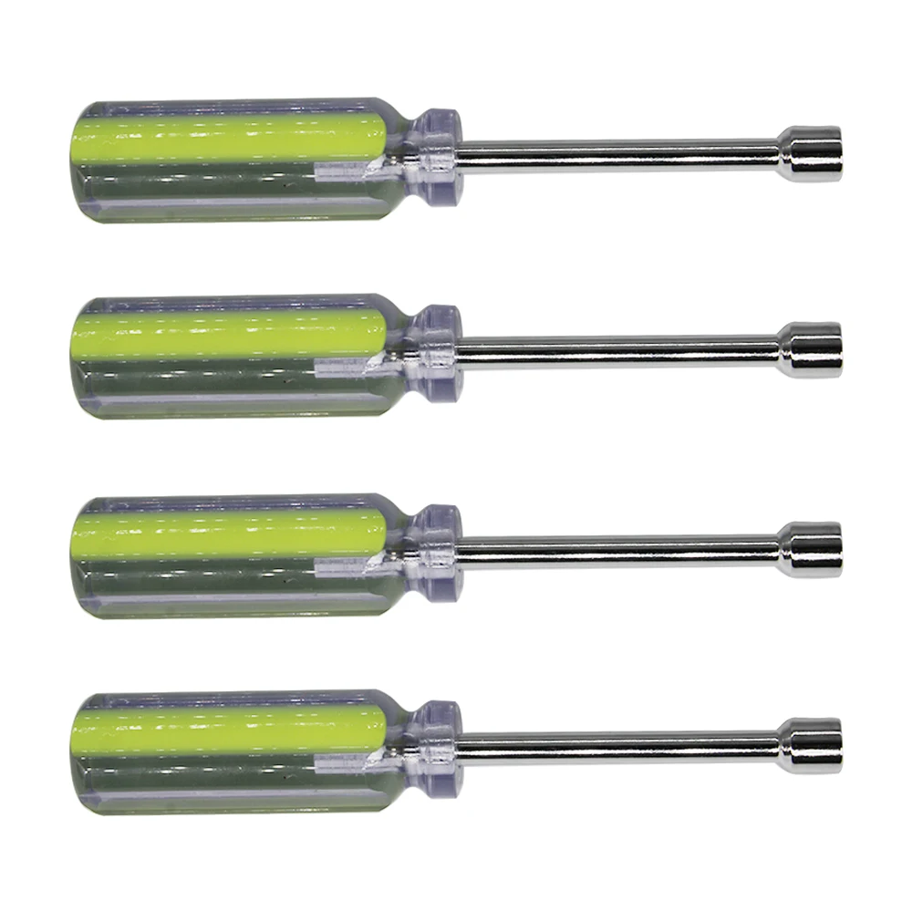 DILGOD Professional Screwdriver Automotive Hollow Shafts Coded Nonslip PP Hand Grips Nut Driver Tool Set