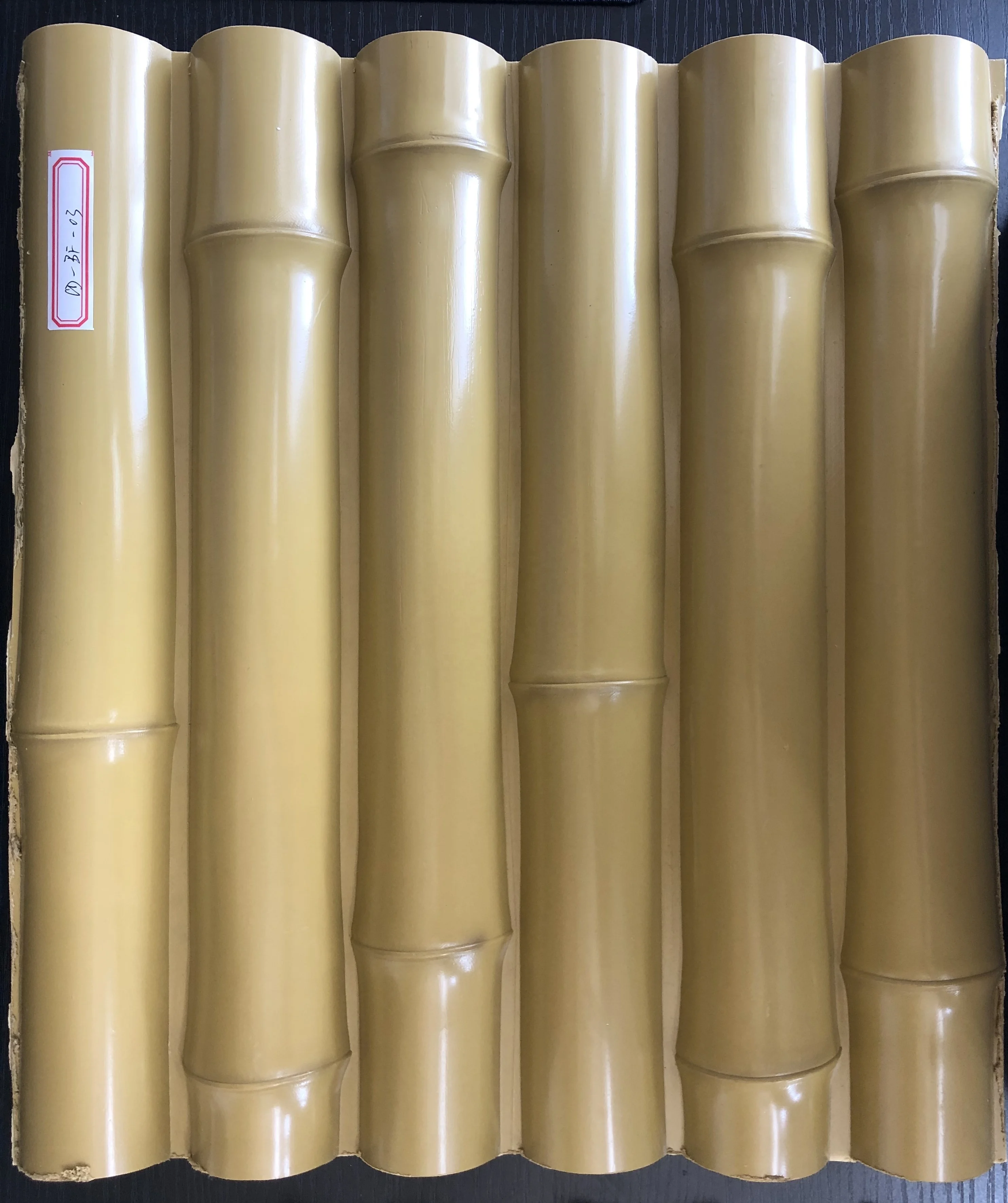 Custom plastic wholesale synthetic bamboo fencing