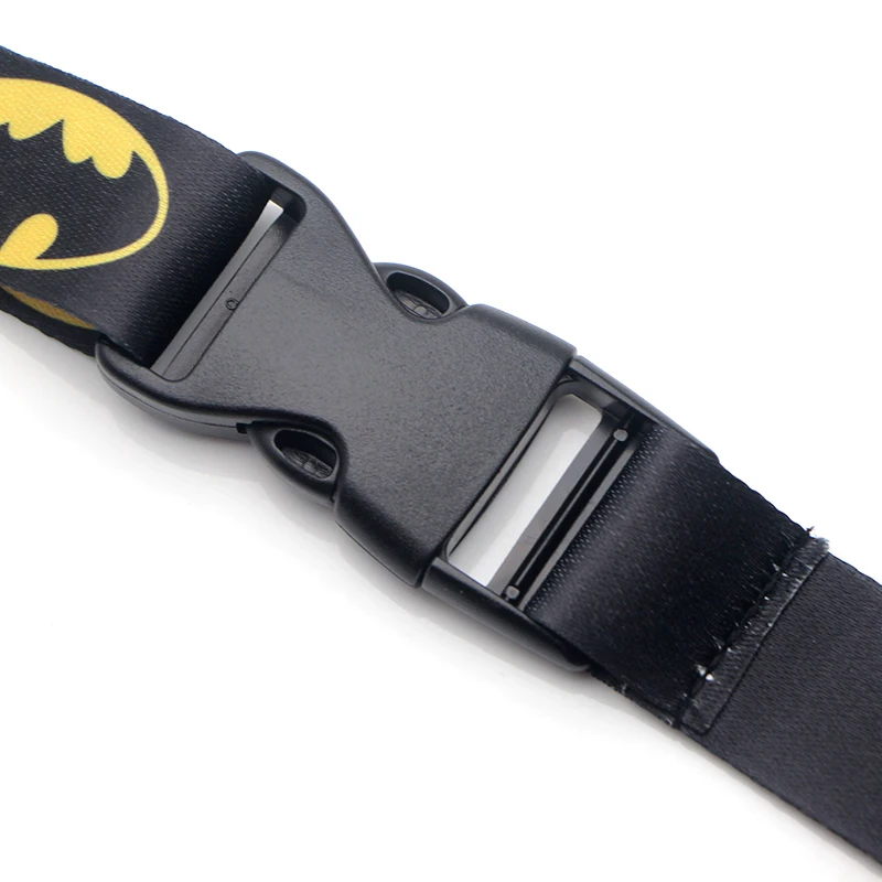  Сублимационный/шелкографический шнурок с индивидуальным логотипом полиэфирный шейный для сотового телефона брелок бейдж пряжкой