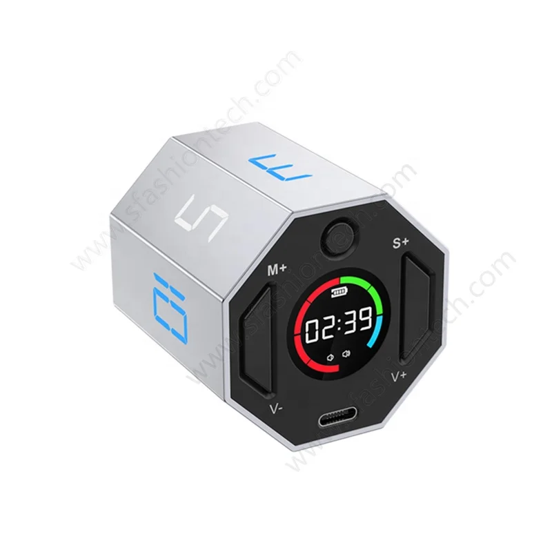 Smart Home gadgets Magic Cube Gravity Sensor Flip Timers for cooking office study Magnetic digital countdown Kitchen timer