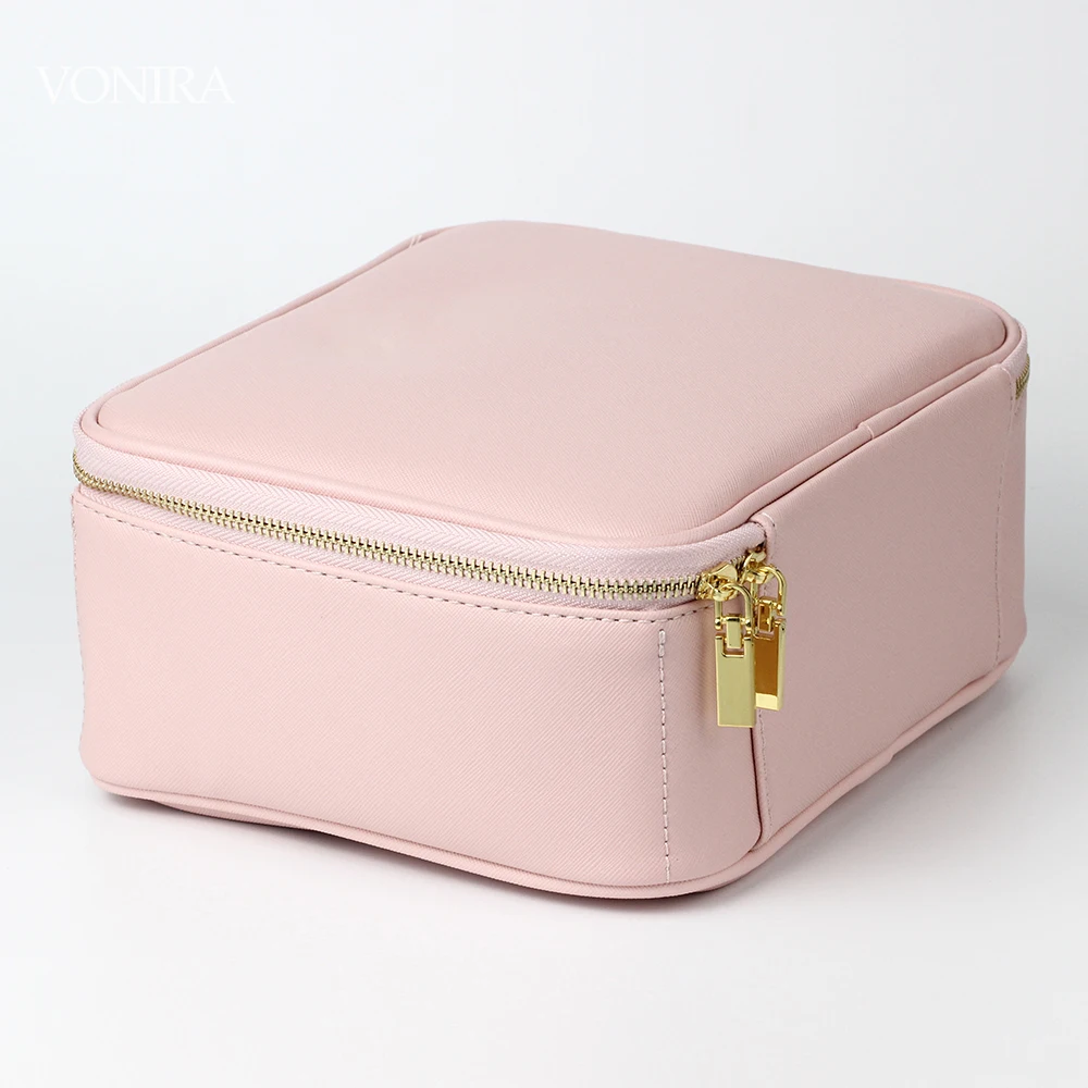 Vonira Beauty Manufacturer Wholesale Women Portable Travel Makeup Cosmetic Bags Organizer Multifunction Case Private Label