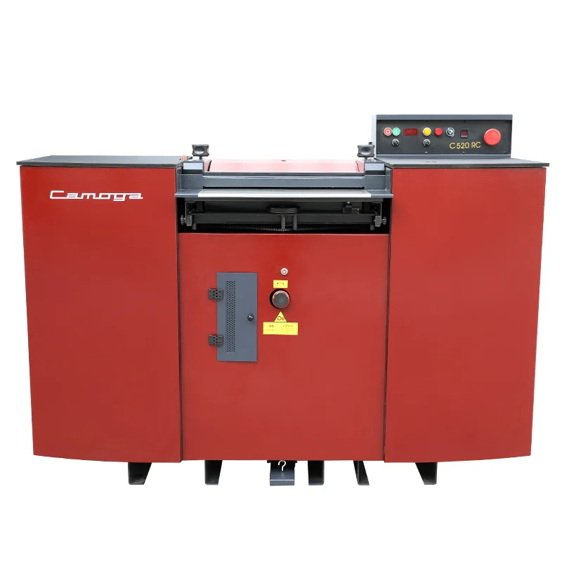 Camoga C520RC Used Shoes PU PVC Refurbished Band Knife Leather Splitting Machine