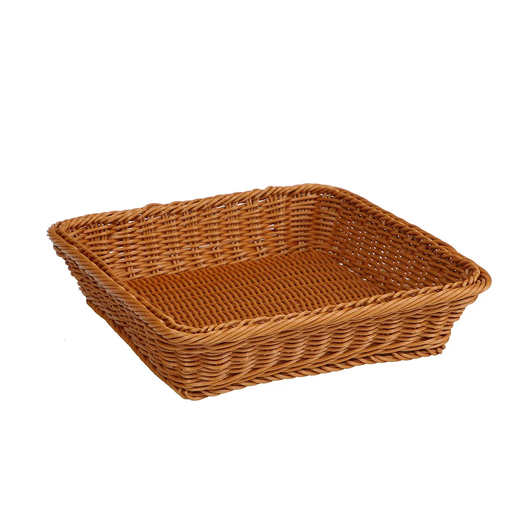Wholesale Food Store Basket Bread Basket Bakery and Supermarket fruits vegetables artificial display baskets for business