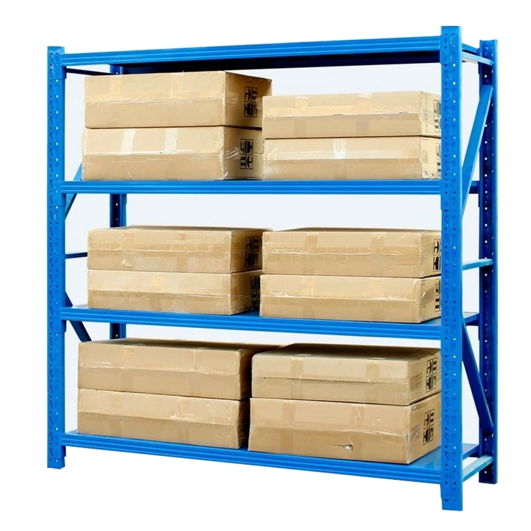 Light Duty Cold Rolled Steel Storage/Display Shelves for Household/Industrial Warehouse Racking