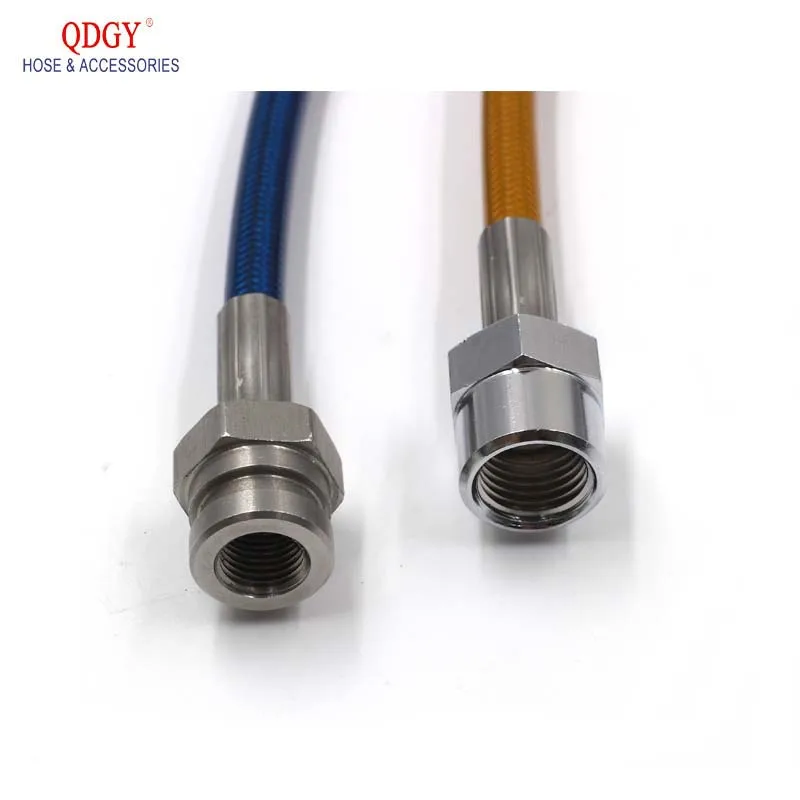 Factory Price Hydraulically Reinforced Stainless Steel Braided Motorcycle Brake Line Wire