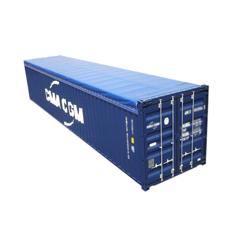 PVC Tarpaulin Roof Cover with 20ft & 40ft Open Top Container Tarpaulin