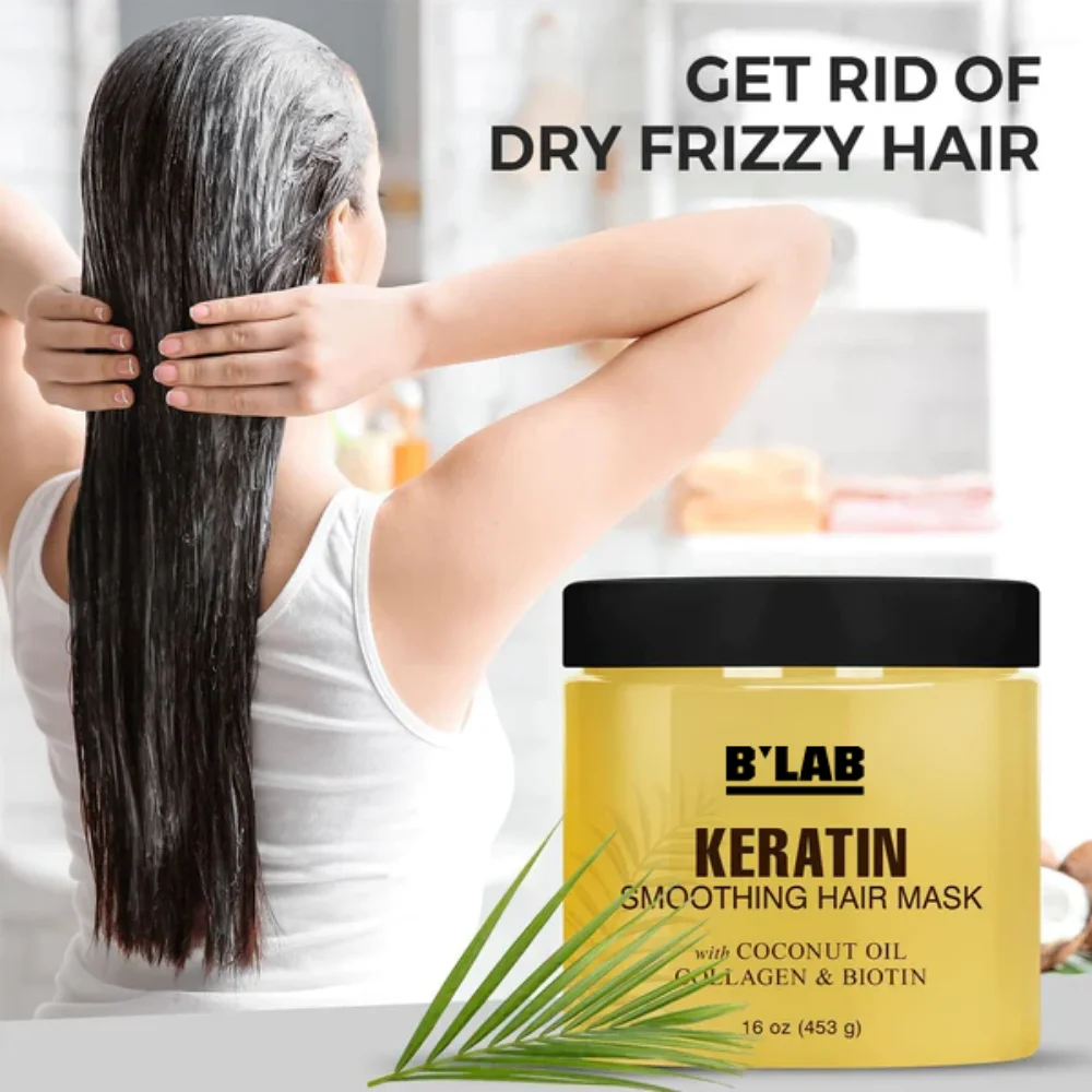 Wholesale Deep Moisturizer Keratin Repair Gold Hair Mask & Hair Serum for Dry Damaged Hair