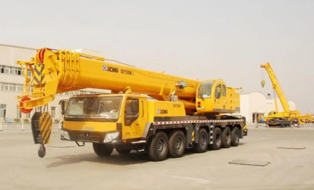 XCMG Official Manufacturer QY100K-I 100 ton used mobile crane truck for sale