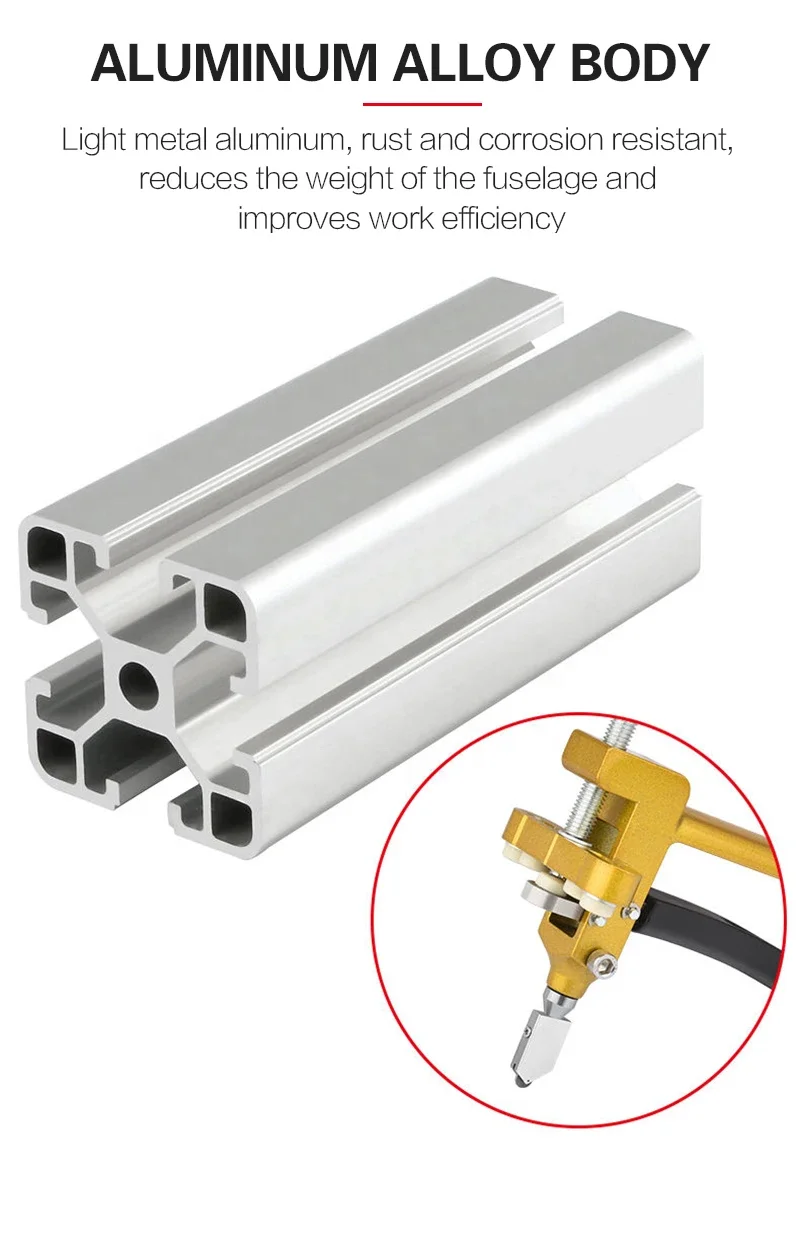 CHEVALIEROUS 3 in 1 Multifunction Glass Tile Cutter Tool Kit, Mirror Cutting Kit, Glass Running Pliers