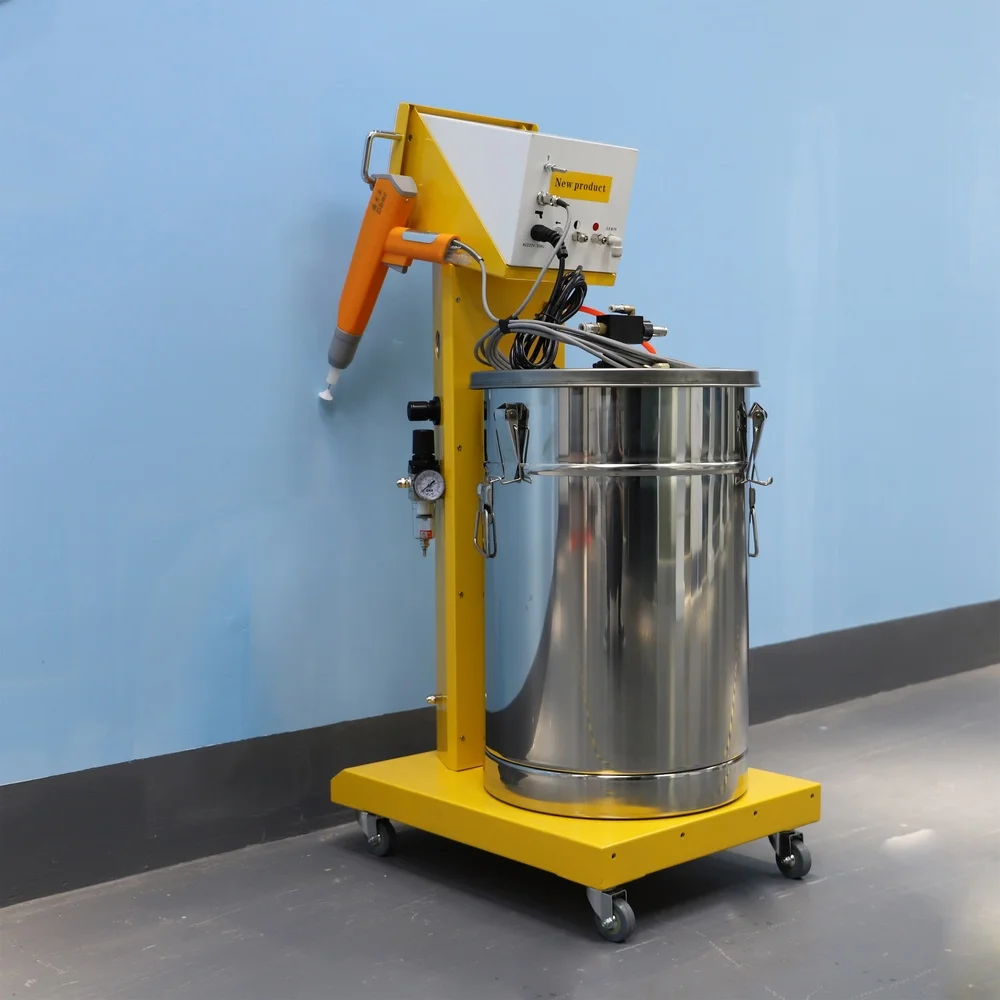 
Hot sale powder coating spray gun on spraying aluminium 