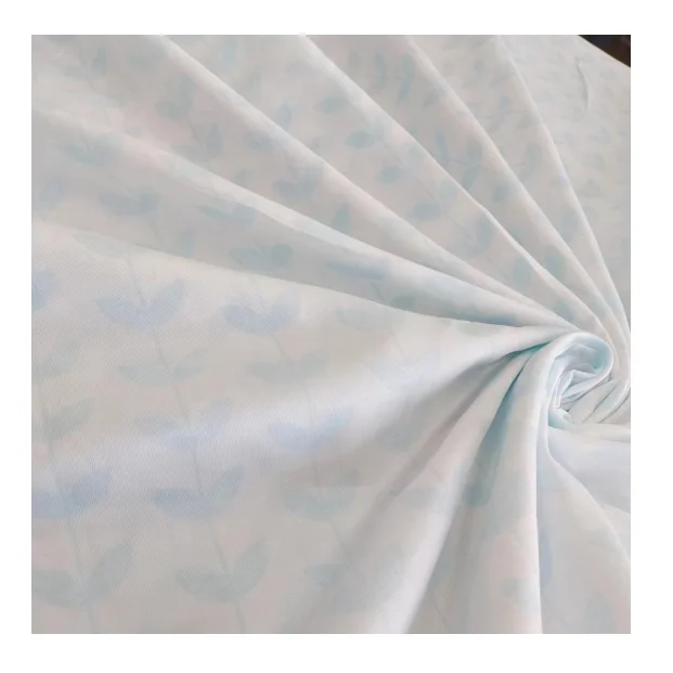 polyester flower printing fabric bedsheet woven fabric in roll microfiber disperse printed bed sheets fabric in r