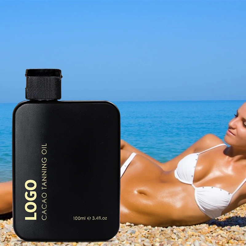 Private Label Natural Accelerate Tanning Accelerator Cream Indoor Gel Lotion Oil Butter Tan Boosting Cream for pale skin