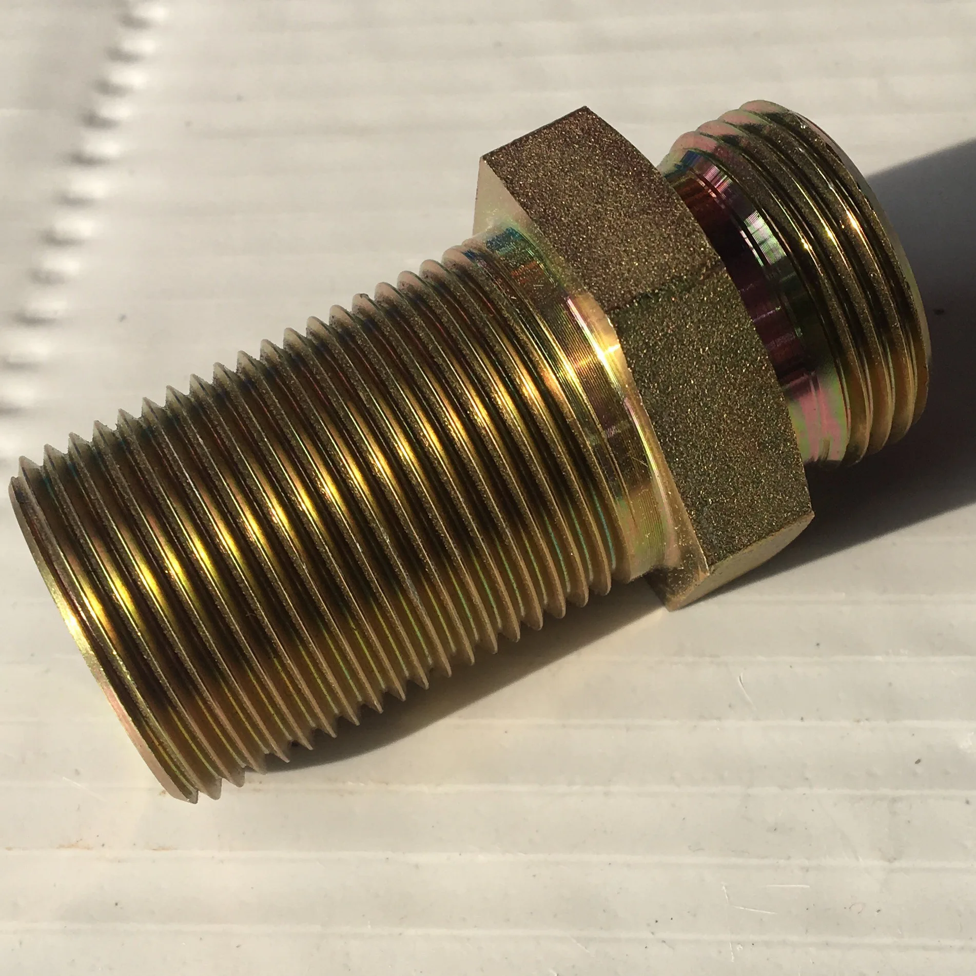 Лидер продаж, фитинг высокого качества, прямой гидравлический фитинг, режущий рукав, перегородка из меди