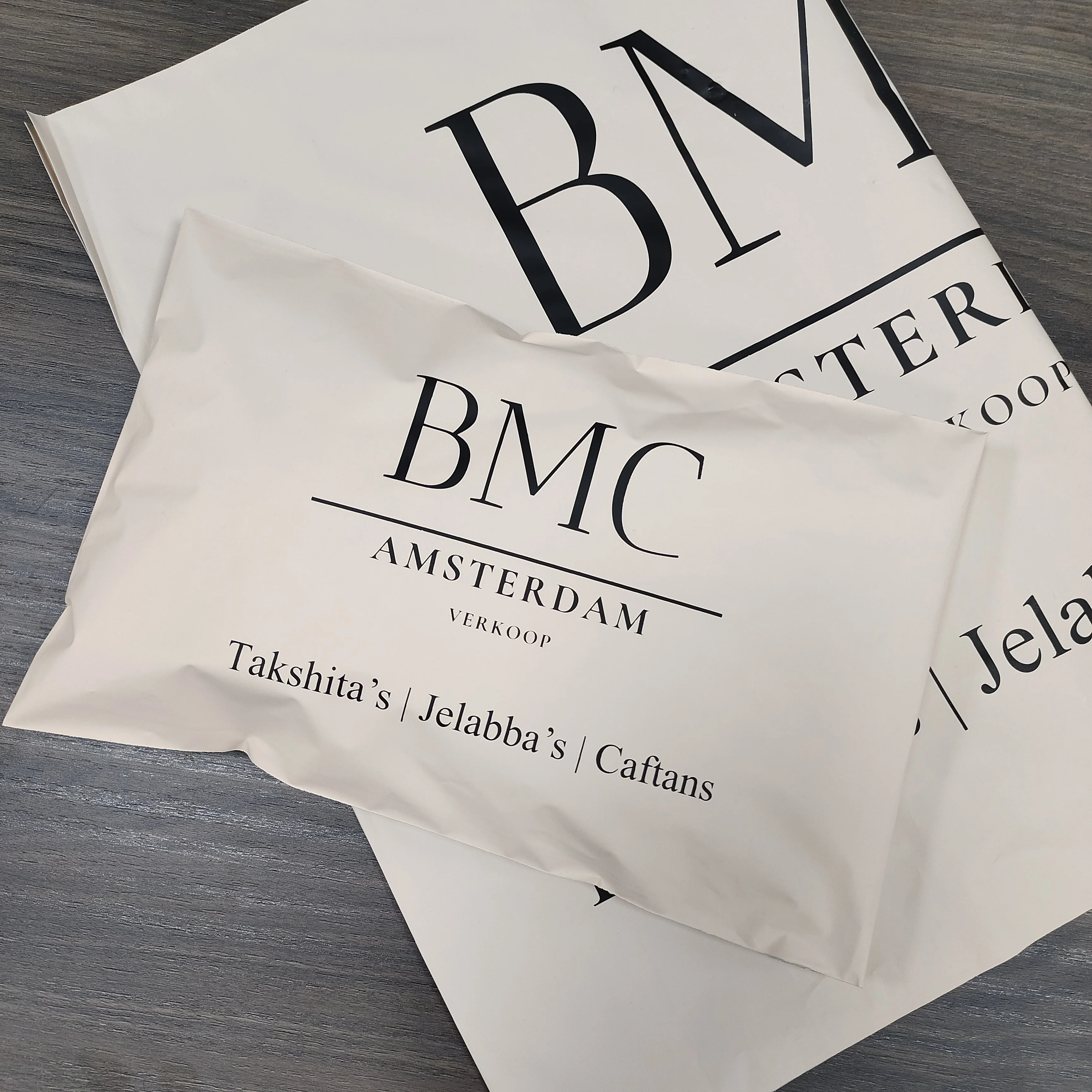 Customized Waterproof Self-Adhesive Plastic Envelope Polyester Mailing Bags Garment Cosmetics Shipping Bags