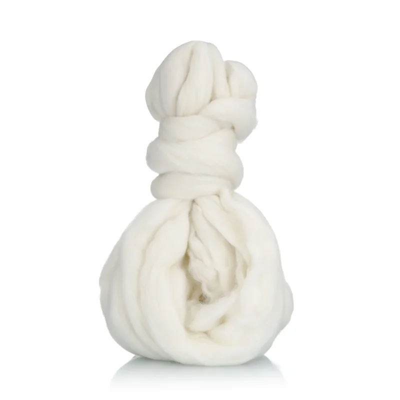 Manufacture Wholesale  Super Fine  Combed Australia Merino Wool Tops 17- 20micron For Fabric Yarn