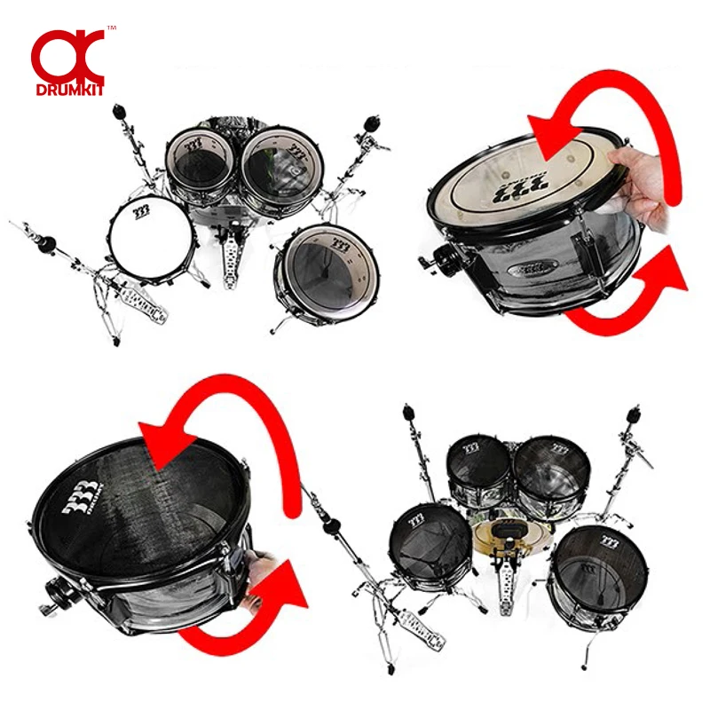  DRUMKIT бренд PD серия детский барабанный набор Джаз для 5