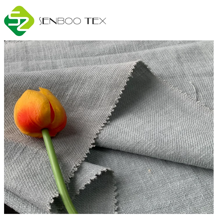 236 GSM Pure Linen Fabric Unique Design Breathable and Eco-Friendly 100% Linen Used for Home Textiles for Curtains