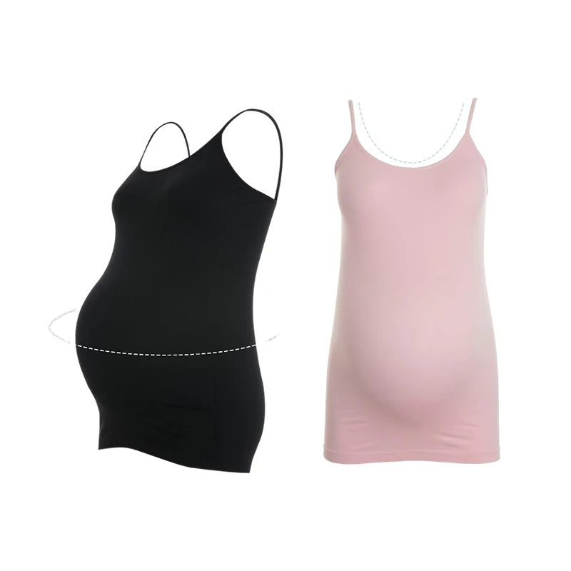 Pregnant Bulk Clothing,Pregnant Maternity Breastfeeding Vest Breathable Fat Pregnant Women Maternity Clothing
