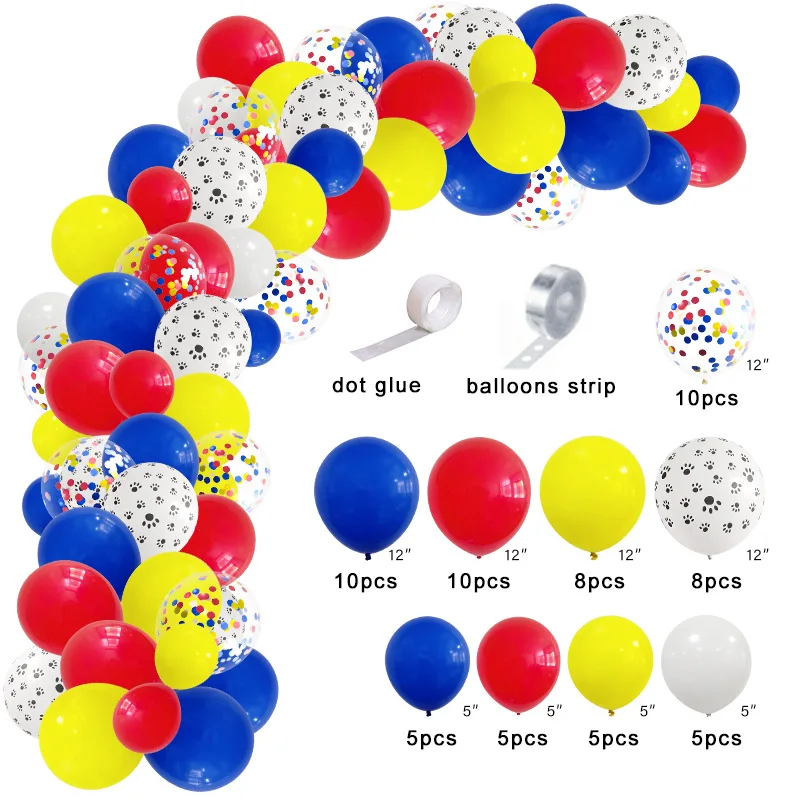 Birthday Party Balloon Arch Baby Shower Balloon Garland Anniversary Party Confetti Ballon Set For Wedding Decoration