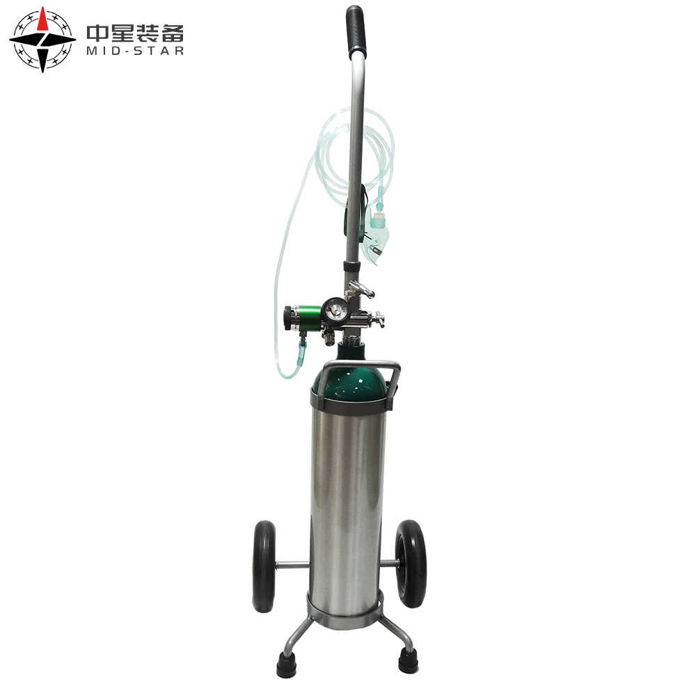 Portable Medical Oxygen Cylinders Empty Cylinders with CGA870 and other Accessories Factory Direct Fast Delivery to Africa