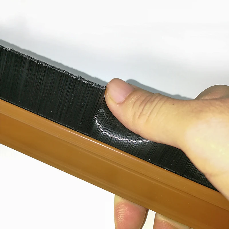 Customized brand door bottom seal strip under door sweep stopper  weather stripping noise block