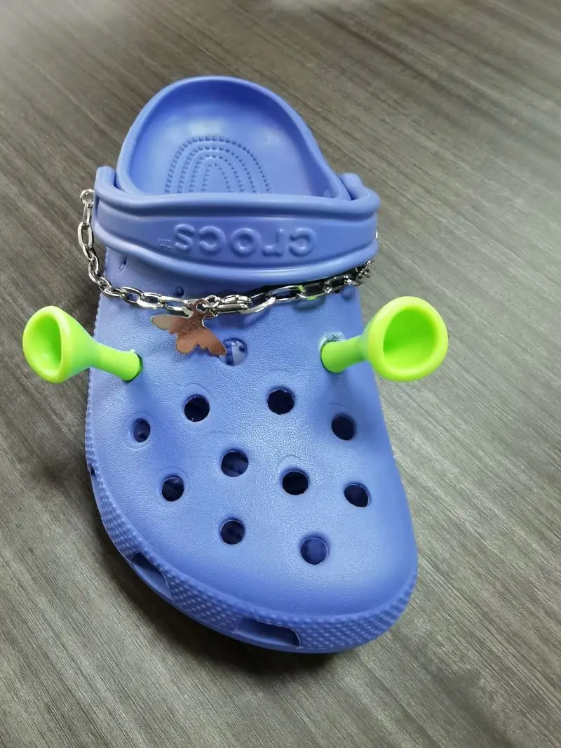 Hot sales animals Shrek Ears rubber lucky charms for Wholesale