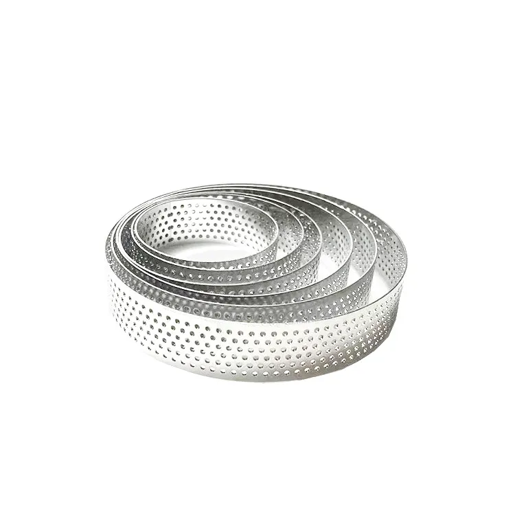 Инструмент для выпечки 304 кольцо для Мусса из нержавеющей стали с круглым отверстием французская башня кольцо для торта сыра tart кольцо