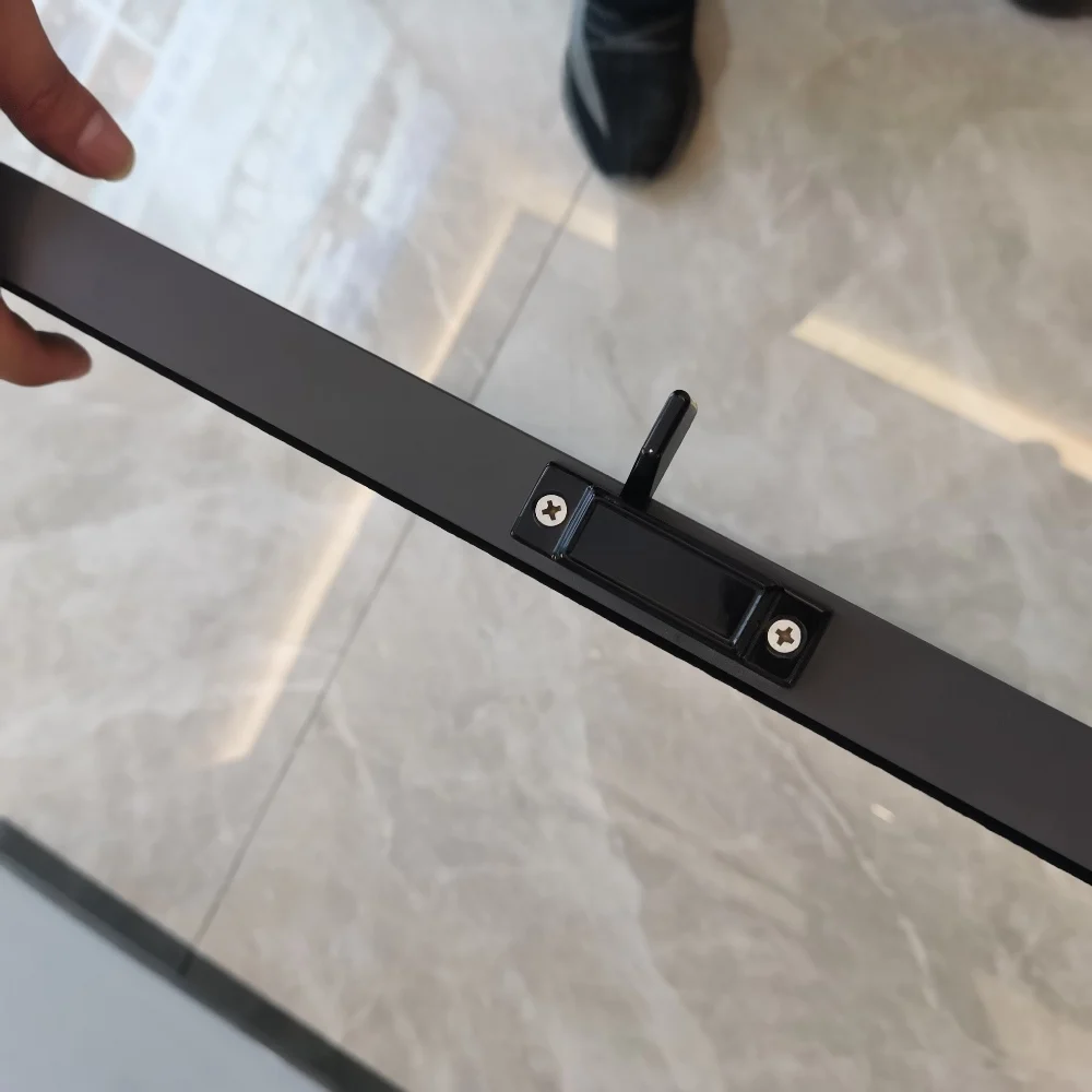 Высококачественный экономичный дизайн двойные алюминиевые скользящие вверх и вниз оконные перфили Linea 3 дюймов Ventana de Guillotina