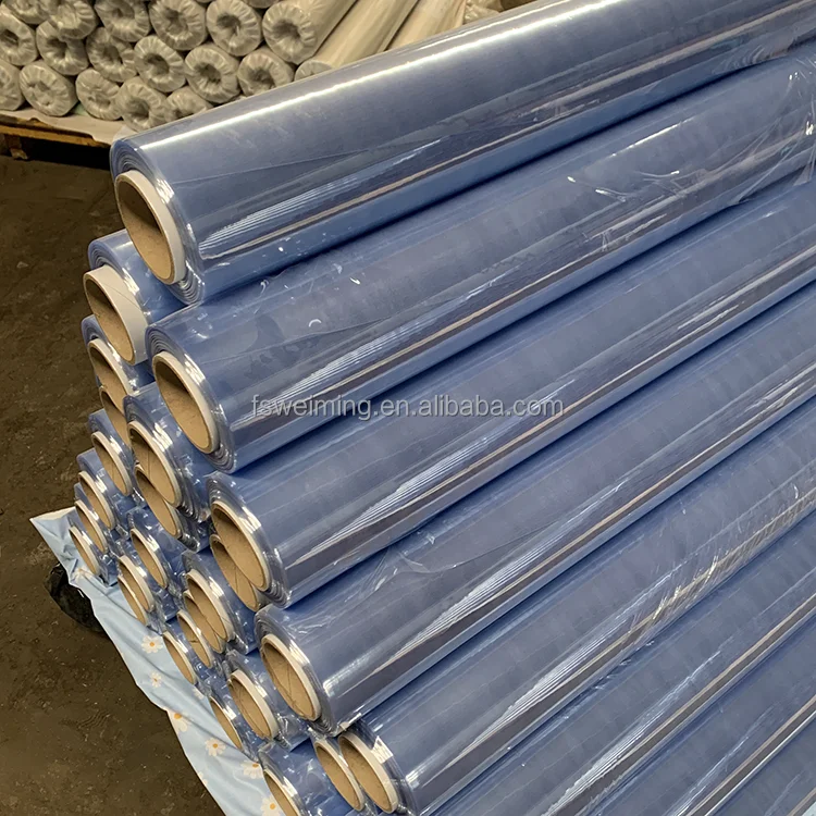 PVC Film Manufacturer Customized Normal Clear PVC Film With Powder For Packing And Stationery