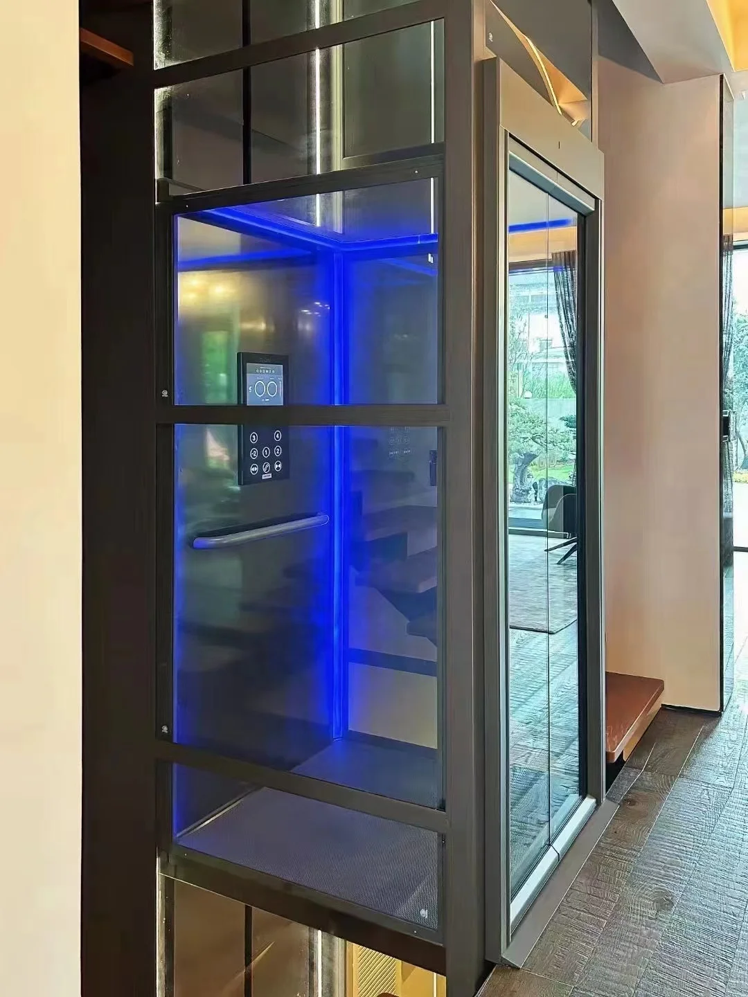 Traction drive passenger elevator/630kg mrl 4 6 person large load residential office commercial home elevator lift
