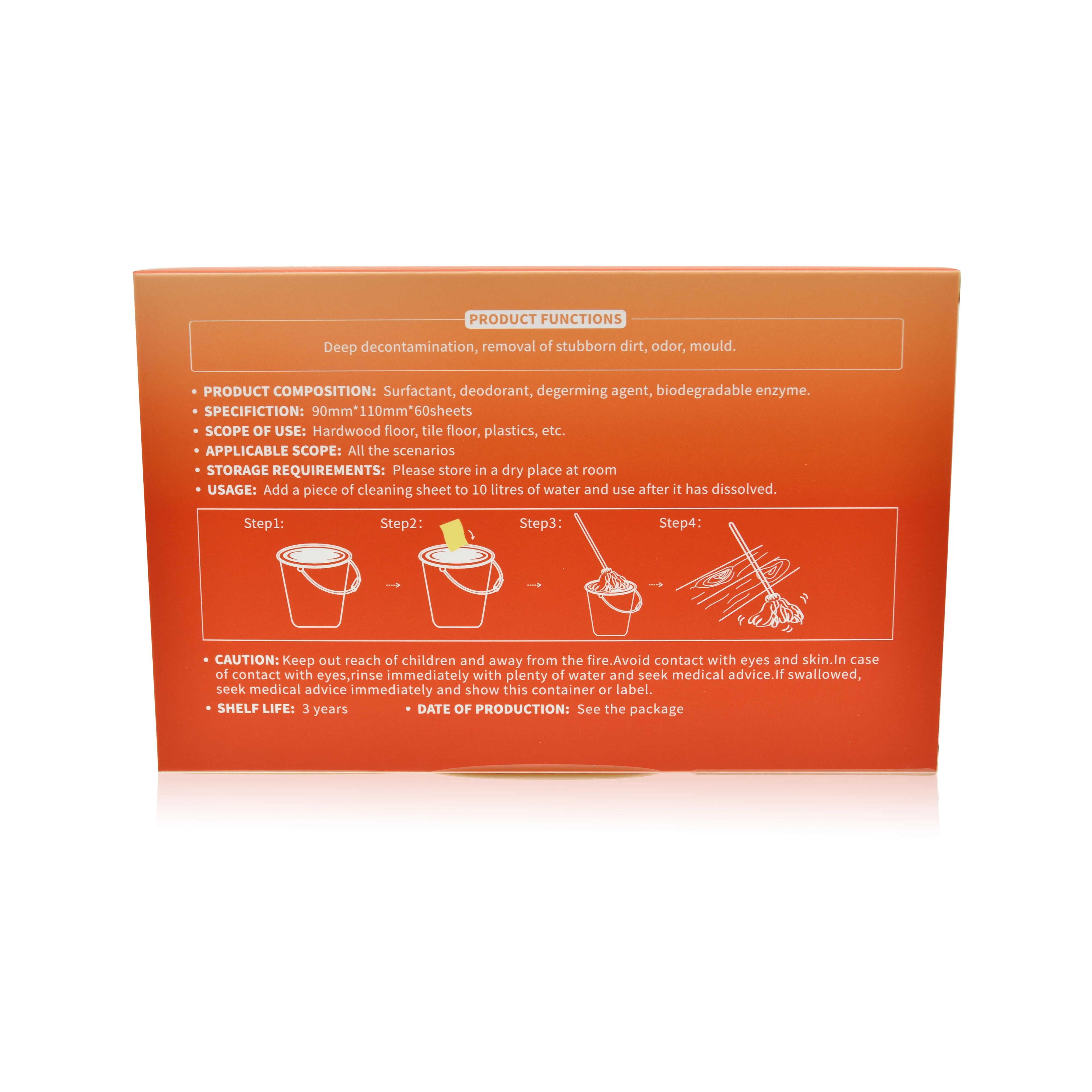 hot selling eco-friendly  wood tile and ceramic tile floor cleaning sheets, floor cleaning sheet