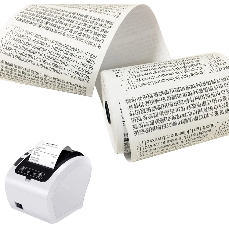 Best price 70gsm 80gsm 55gsm cash register printer Pos machine receipt thermal paper 80x80