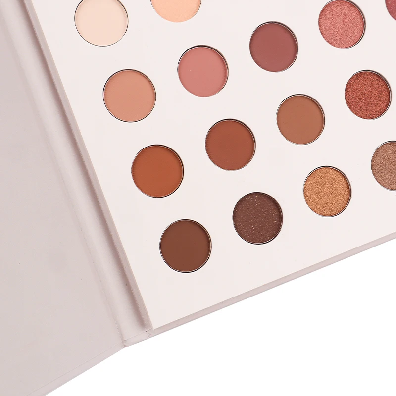 
 NUDE Matte Shimmer 30 Color Makeup Vegan Palette Private Label Luxury Eyeshadow Palette  