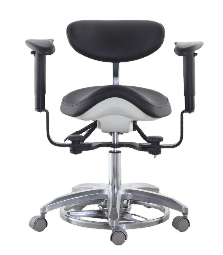 Top sale Dental Chair Type Doctor Stool for work with microscope dental stool