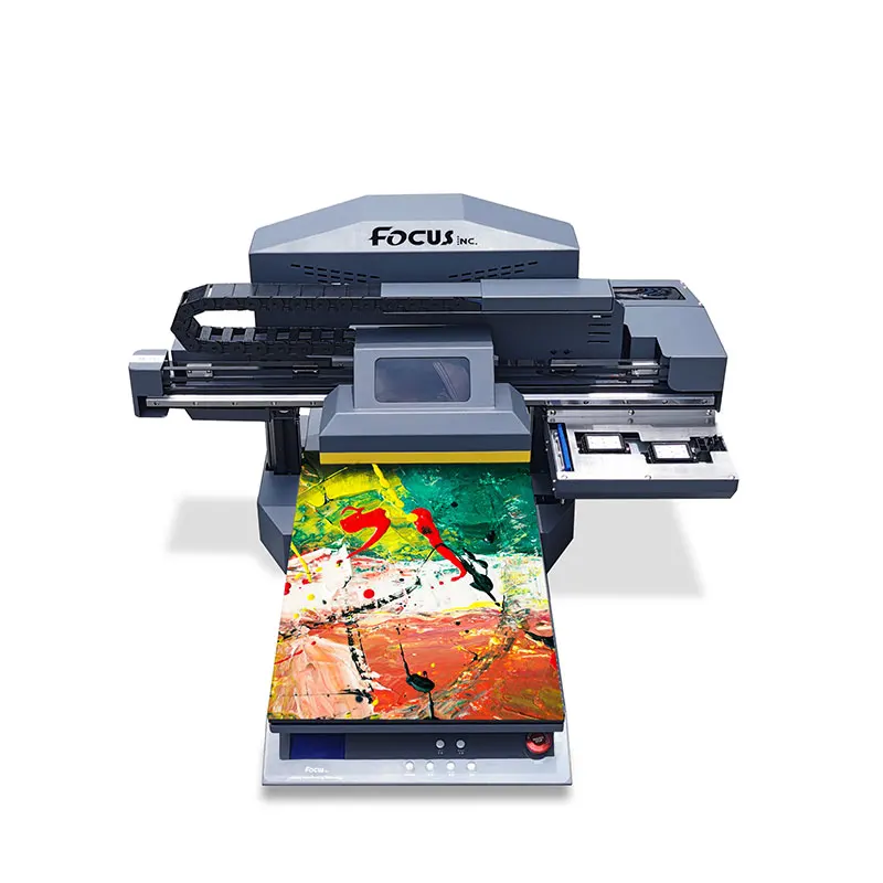Factory Price Industrial Small Size A2 A3 Uv Dtf Printers with Two Print