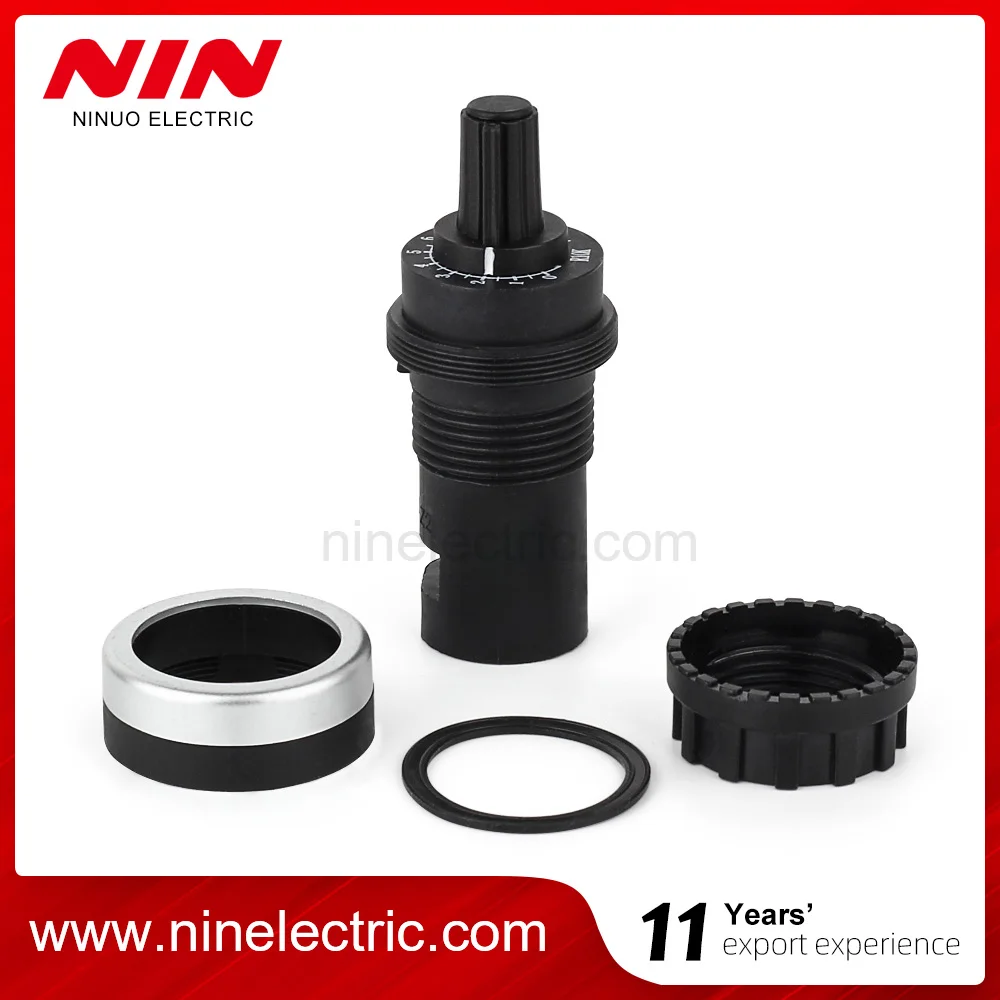 LA42DWQ-22 22mm rotary potentiometer of plastic 1K