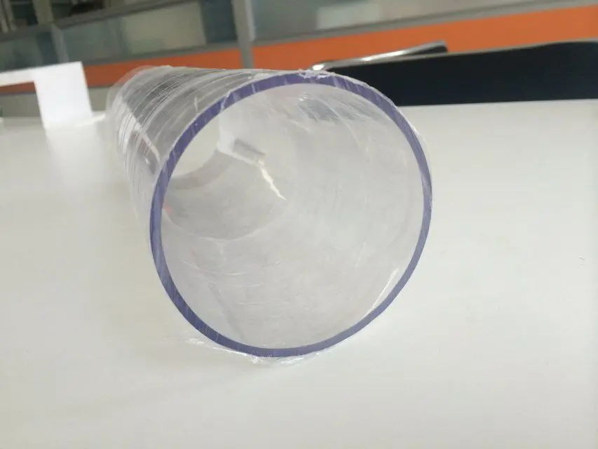 High Quality Transparent Clear Polycarbonate Pipe Colorful PVC PC PMMA Acrylic Plastic Tube