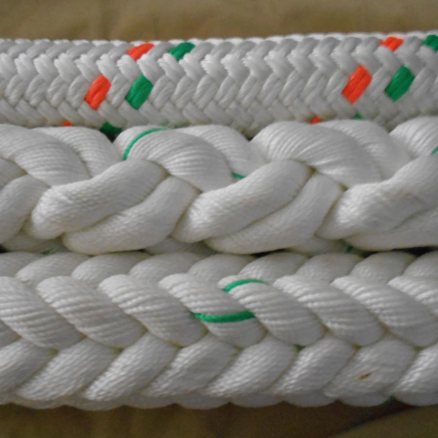 3,8,12 strand twisted/plaited/braided mooring/marine plastic pp/nylon/polyester rope