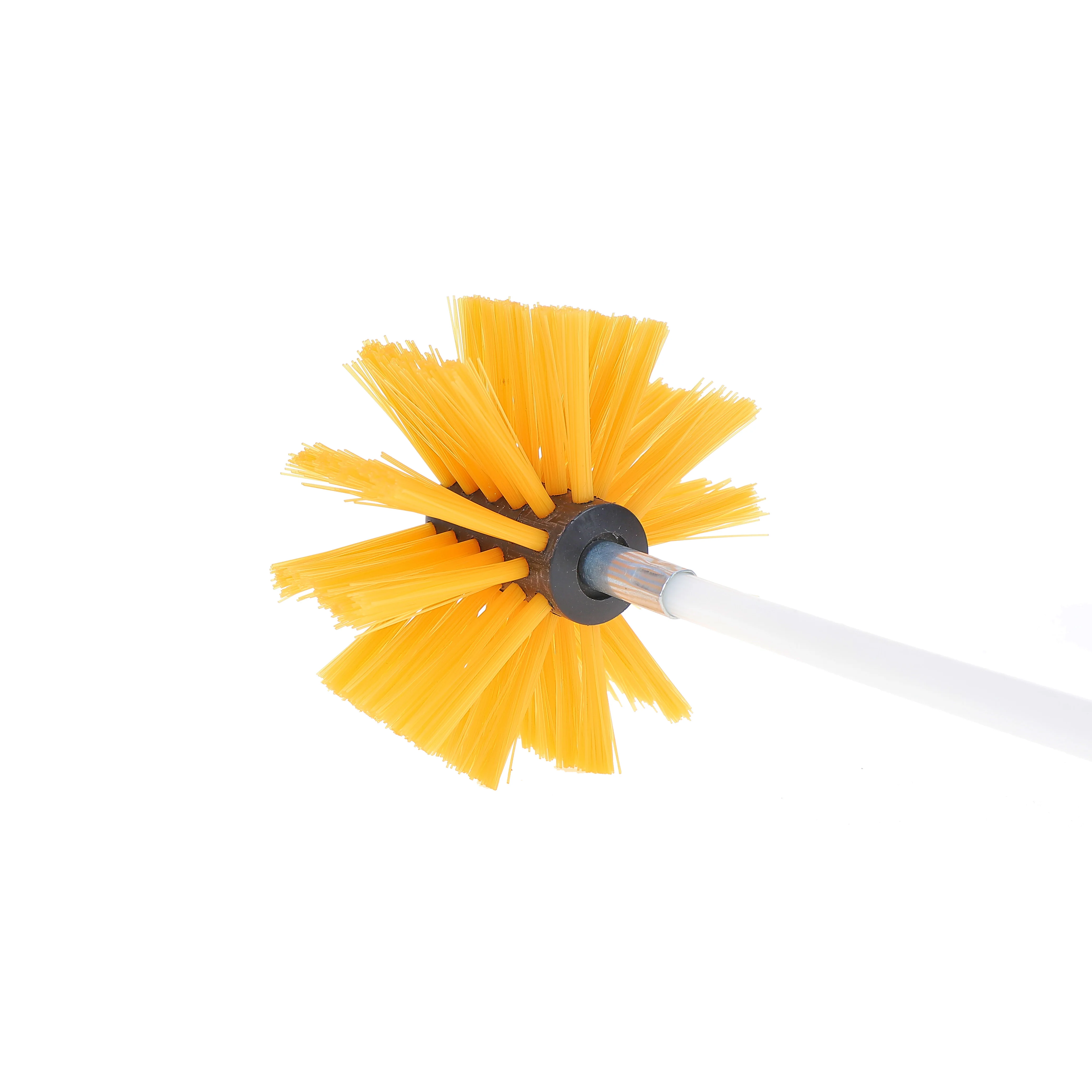 Nylon material high temperature resistant anti-aging retractable chimney pipe inner wall cleaning brush