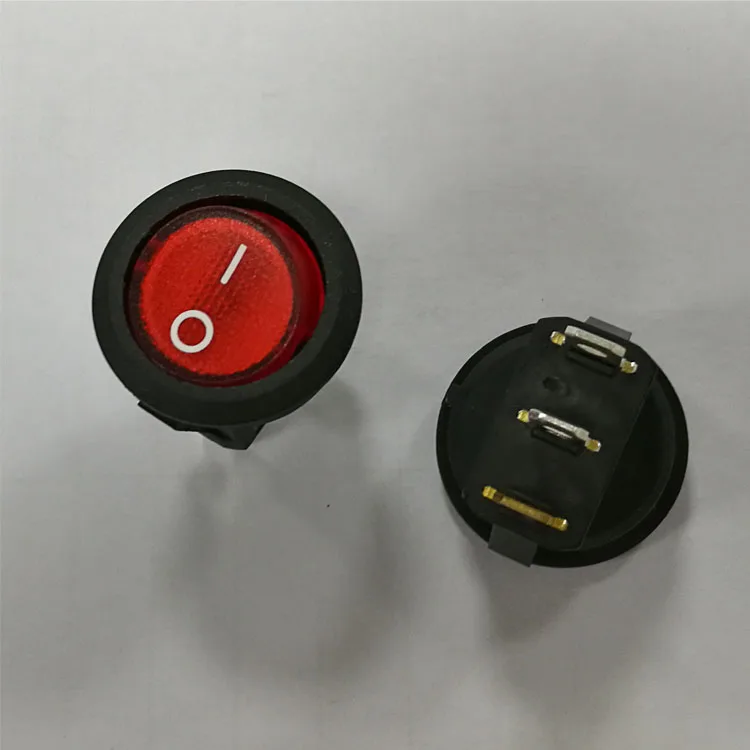 Kcd3 Автомобильная водонепроницаемая крышка 12 В подсветка клавишный переключатель проводка